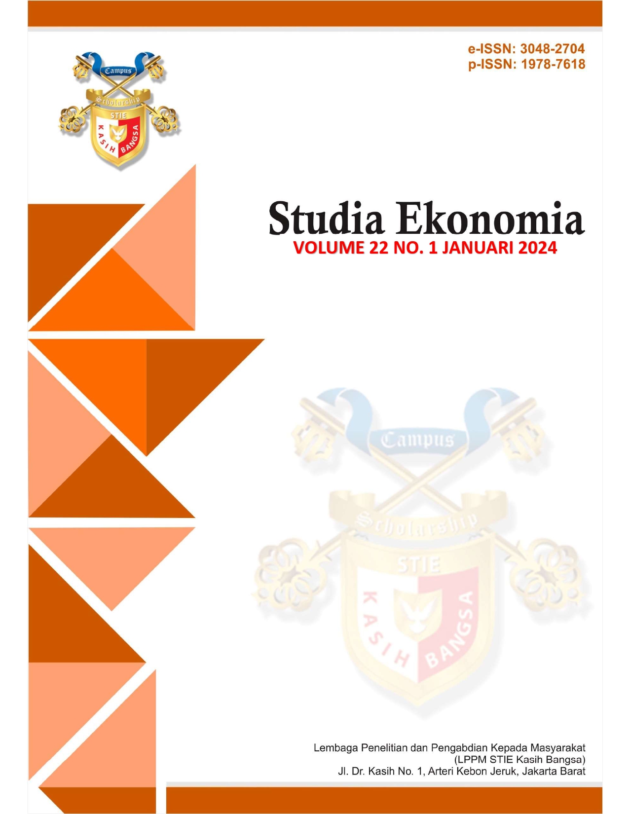 View Vol. 23 No. 1 (2025): Studia Ekonomika